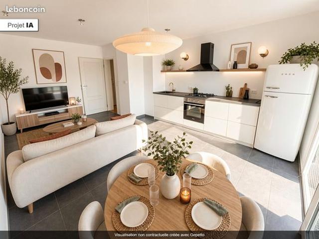 Appartement 2 pièces 42 m²
