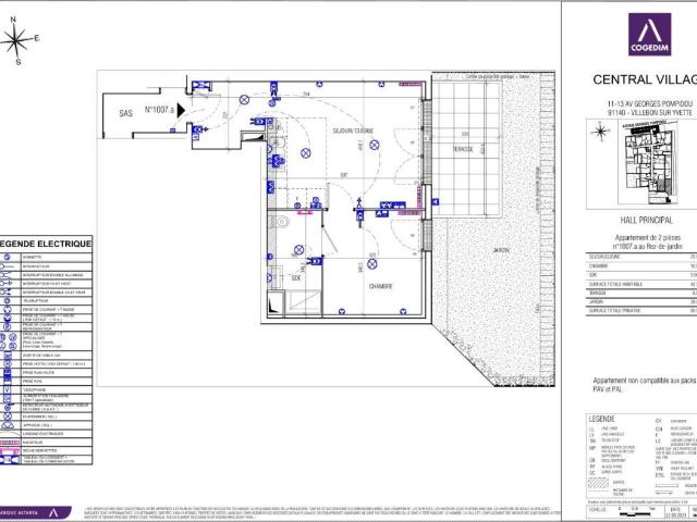Appartement 2 pièces 42 m²