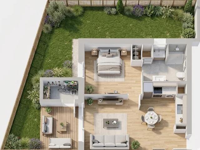 Appartement 2 pièces 47 m2