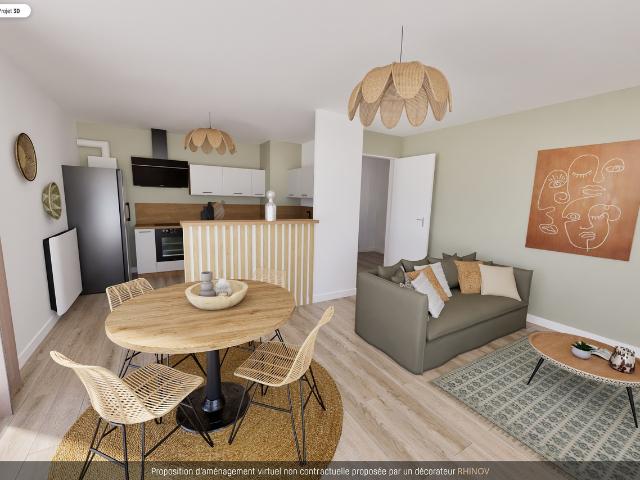 Appartement 2 Pieces 44 m2 reze