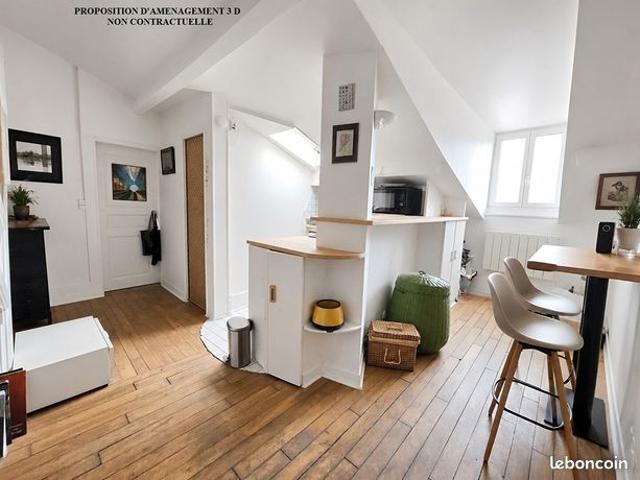Appartement 2 pièces 44 m²