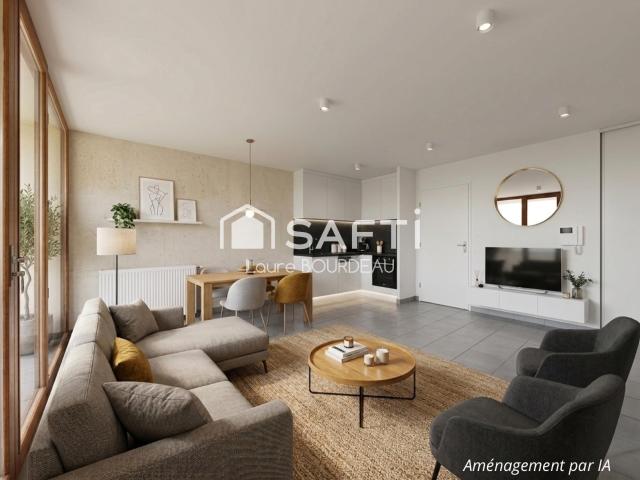 Appartement 2 pièces 44 m²