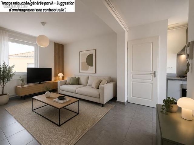 Appartement 2 pièces 44 m²