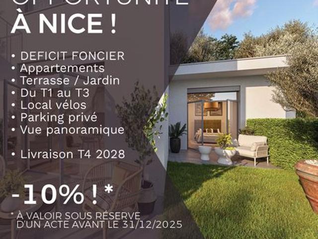 Appartement 2 pièces 44 m²