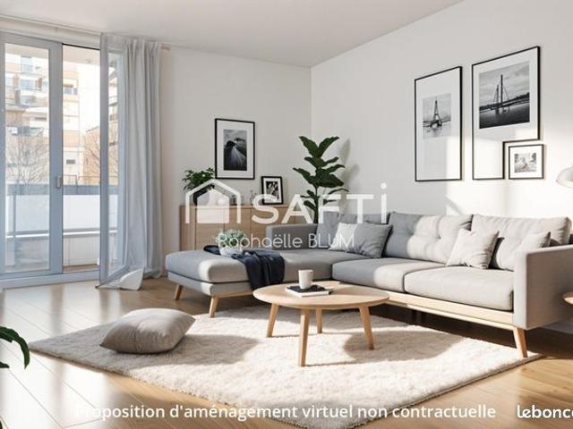 Appartement 2 pièces 44 m²