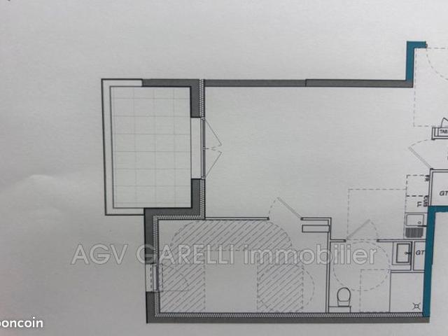 Appartement 2 pièces 44 m²