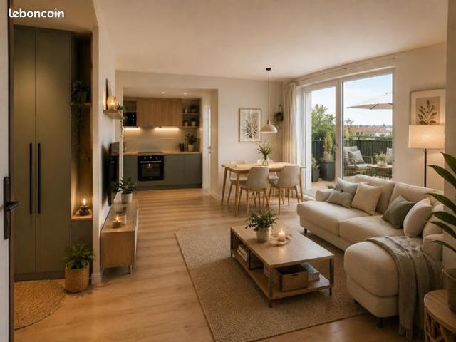 Appartement 2 pièces 44 m²