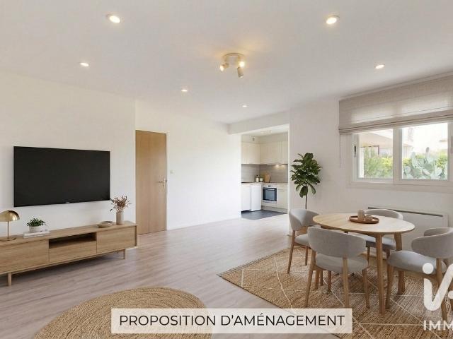 Appartement 2 pièces 44 m²