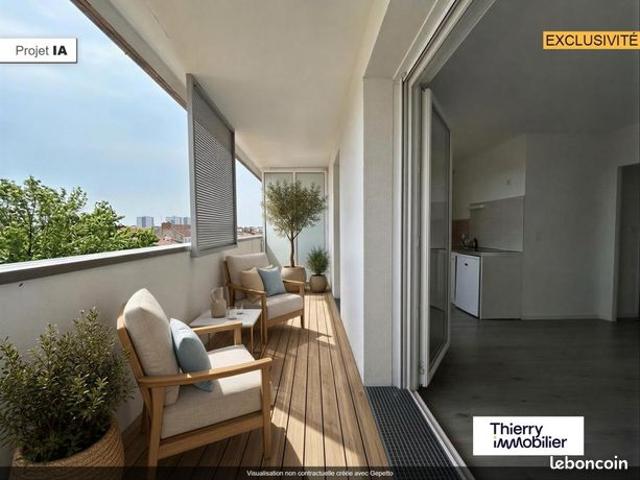 Appartement 2 pièces 44 m²