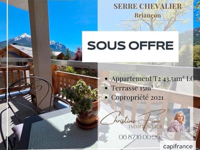 Appartement 2 pièces 44 m²