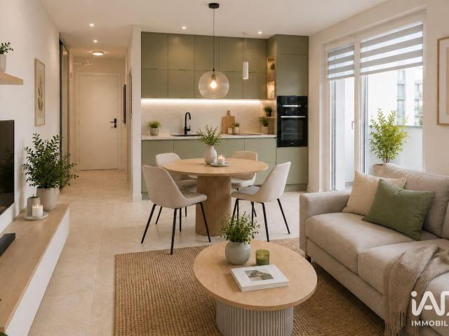 Appartement 2 pièces 44 m²