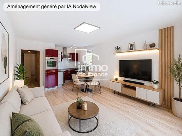 Appartement 2 pièces 44 m²