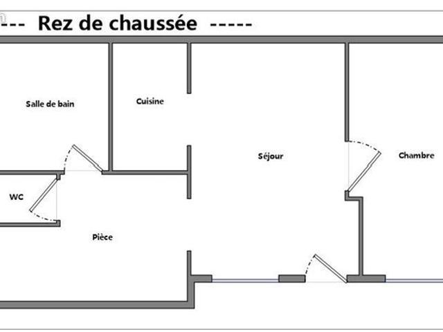 Appartement 2 pièces 44 m²