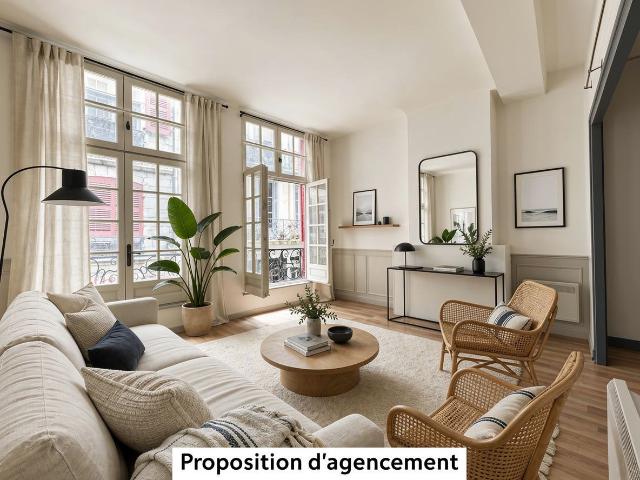 Appartement 2 pièces 44 m²