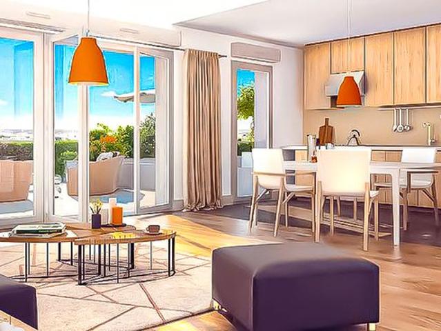 Appartement 2 pièces 45 m²