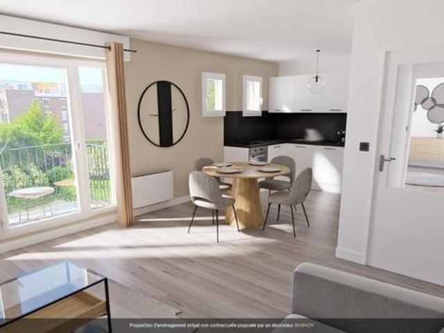 Appartement 2 pièces 45 m²