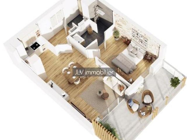 Appartement 2 pièces 45 m²