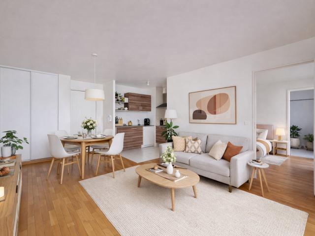 Appartement 2 pièces 45 m²