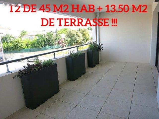 Appartement 2 pièces 45 m²