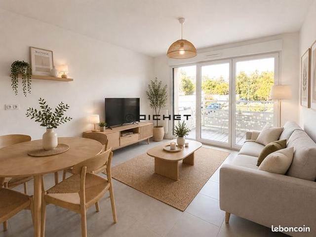 Appartement 2 pièces 45 m²
