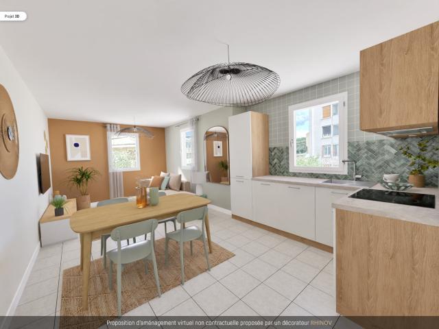Appartement 2 pièces 45 m²