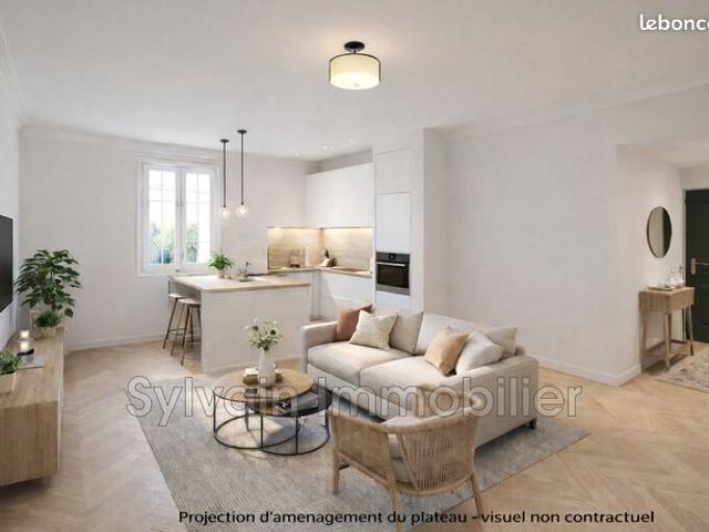Appartement 2 pièces 45 m²