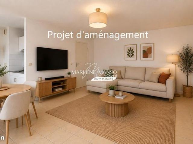 Appartement 2 pièces 45 m²