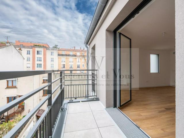 Appartement 2 Pièces 45m² + Balcon 4.33m²