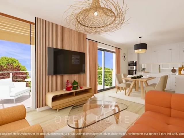 Appartement 2 pièces 46 m2