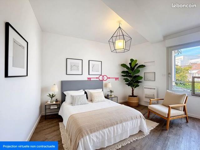 Appartement 2 pièces 46 m²