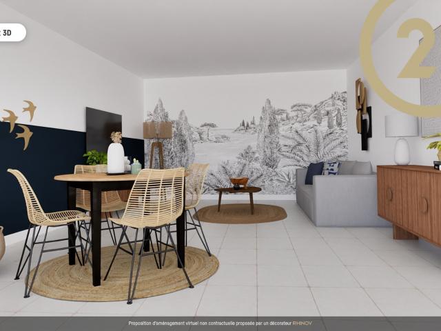 Appartement 2 pièces 47 m²