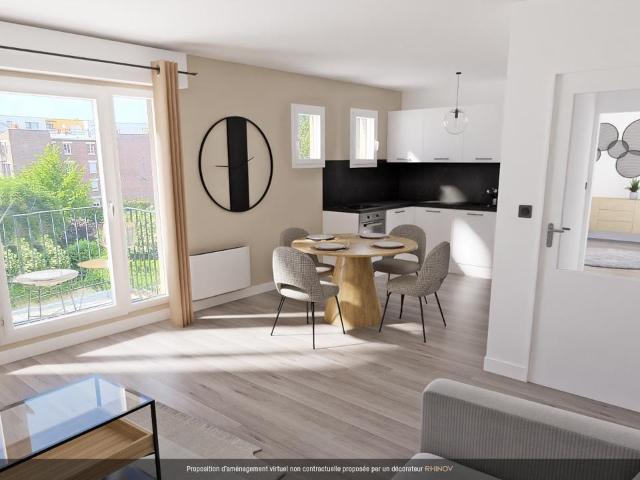 Appartement 2 pièces 46 m²