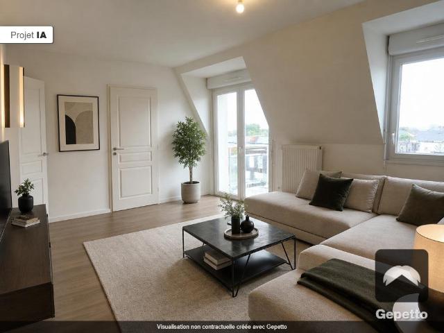 Appartement 2 pièces 46 m²