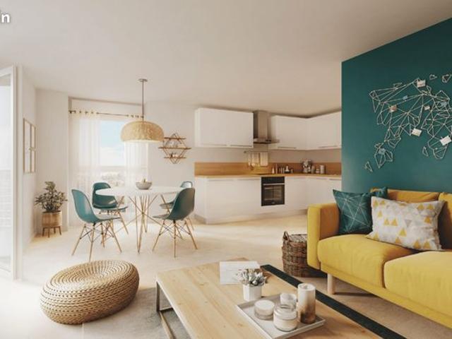 Appartement 2 pièces 46 m²