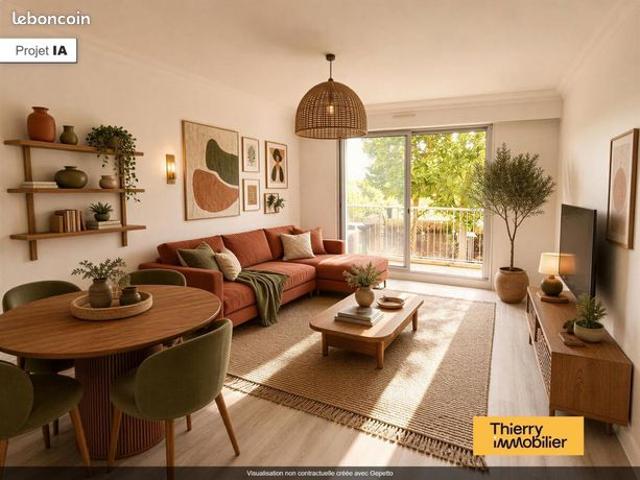 Appartement 2 pièces 46 m²