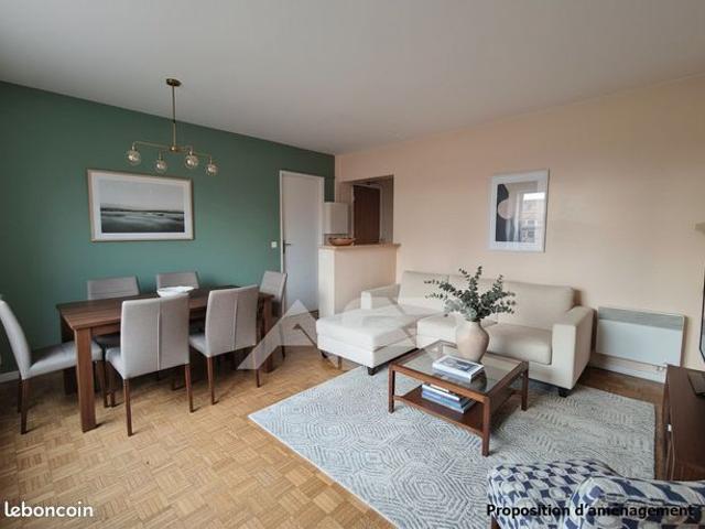 Appartement 2 pièces 46 m²