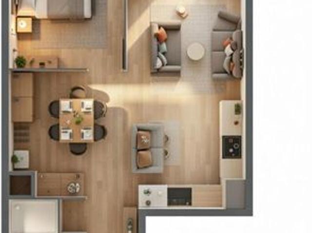 Appartement 2 pièces 46 m²