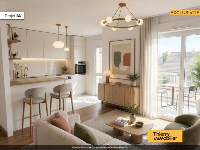 Appartement 2 pièces 48 m²