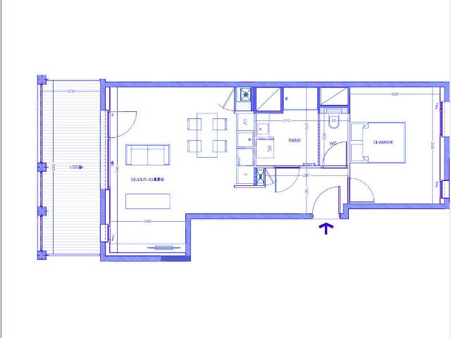 Appartement 2 pièces 48 m²