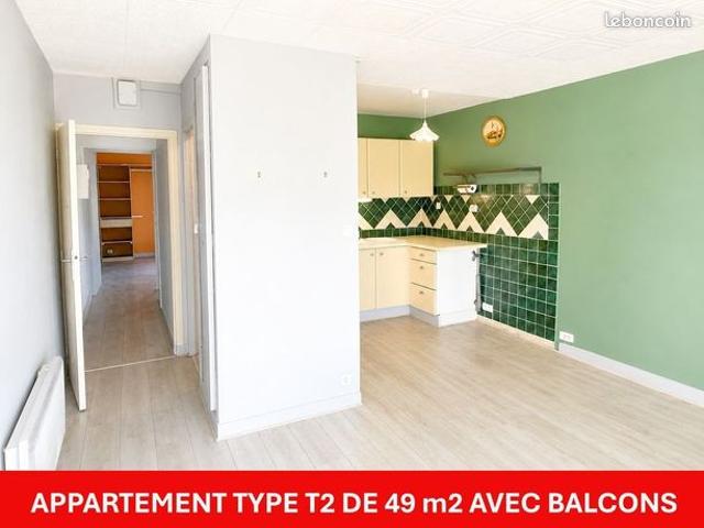 Appartement 2 pièces 48 m²