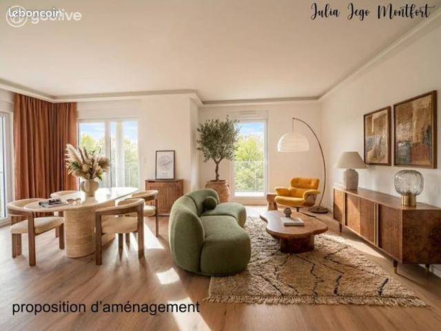 Appartement 2 pièces 48 m²