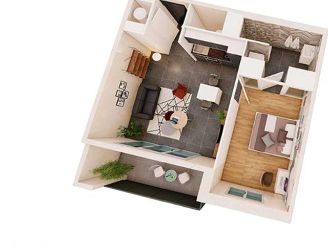 Appartement 2 pièces 49 m²
