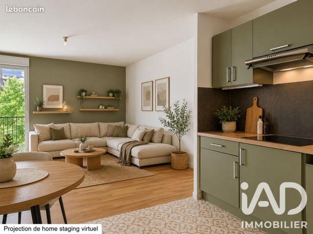 Appartement 2 pièces 49 m²