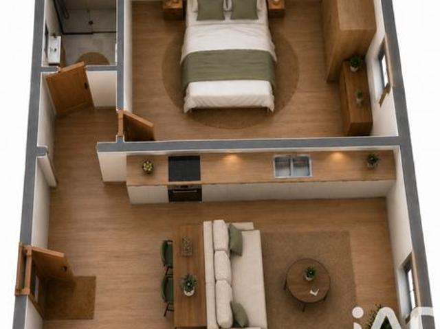 Appartement 2 pièces 49 m²