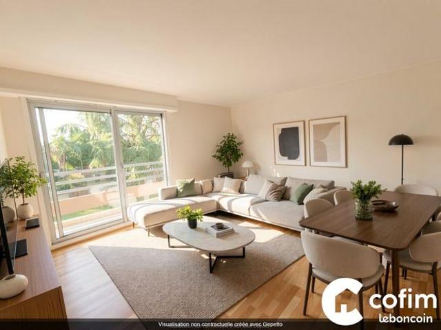 Appartement 2 pièces 49 m²