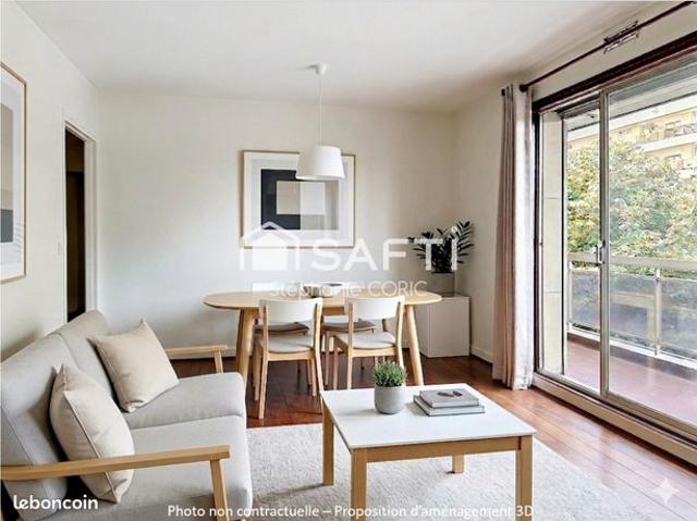 Appartement 2 pièces 49 m²