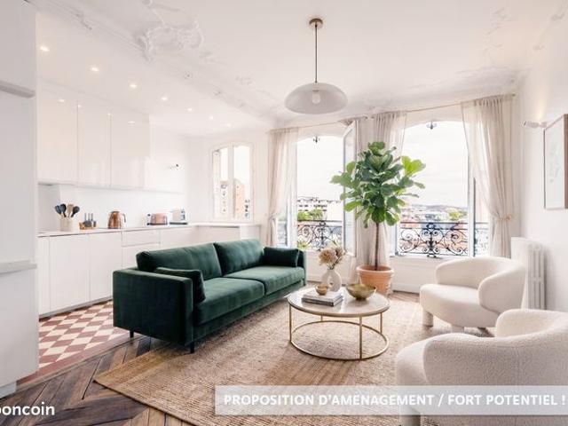 Appartement 2 pièces 49 m²