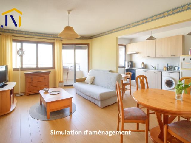 Appartement 2 pièces 53 m²