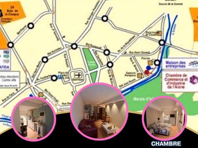 Appartement 2 pièces 50 m²