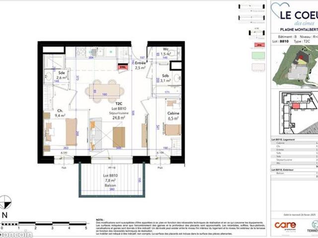 Appartement 2 pièces 50 m²